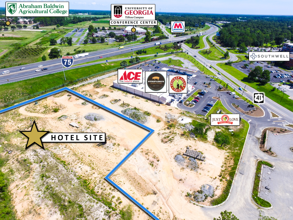 SOLD | ± 2.38 Acre Hotel Development Site | Tifton, GA