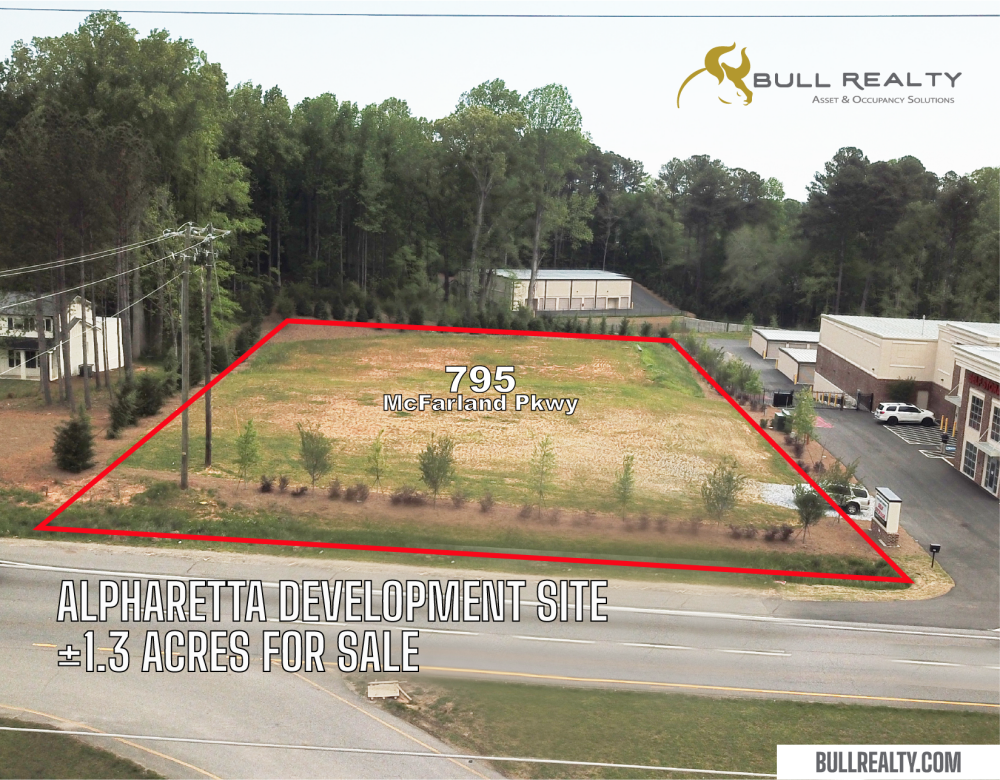 Alpharetta Development Site  | ± 1.3 Acres