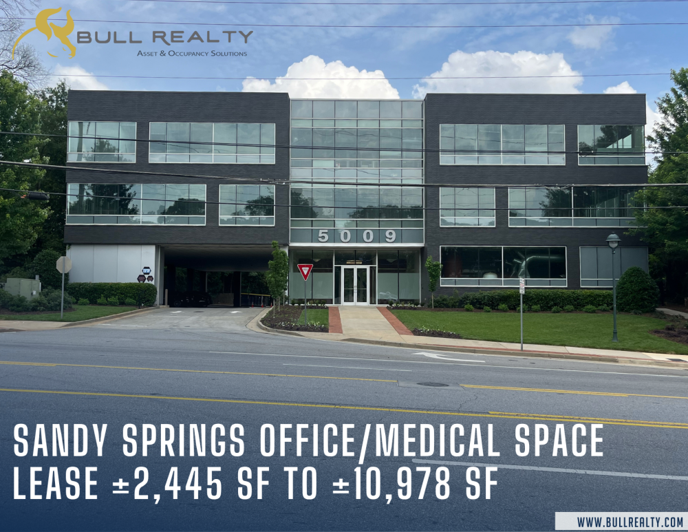 Sandy Springs Office/Medical Space | Lease ±2,445 SF to ±10,978 SF