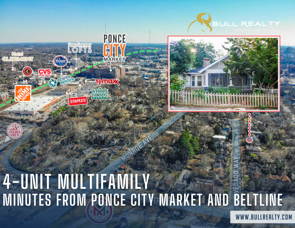 4-Unit Multifamily Minutes from Ponce City Market and BeltLine