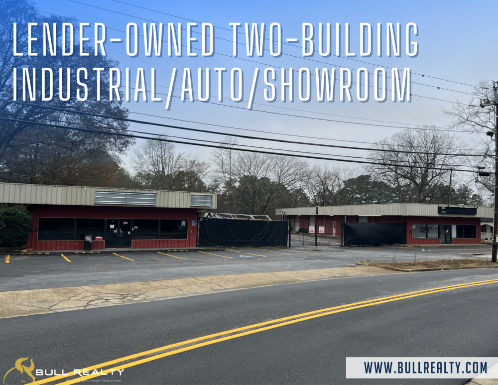 Lender-Owned Two-Building Industrial/Auto/Showroom | ±12,000 SF Total