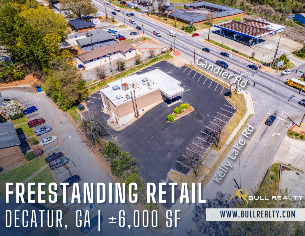 Freestanding Retail Building on Candler Road | ± 6,000 SF