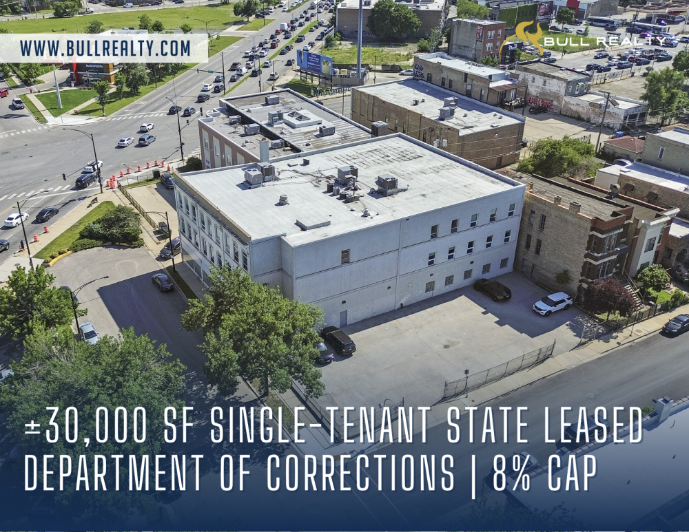 Single Tenant State GovernmentDepartment of Corrections Headquarters | 8% Cap
