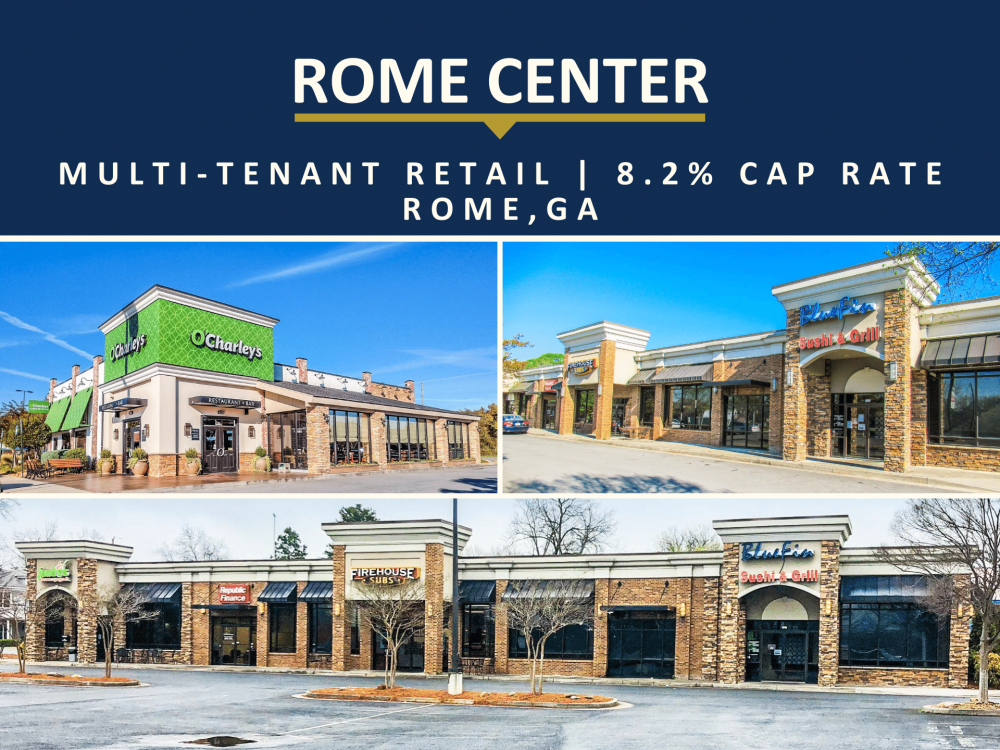 SOLD | 5-Tenant Retail Center | Rome, GA